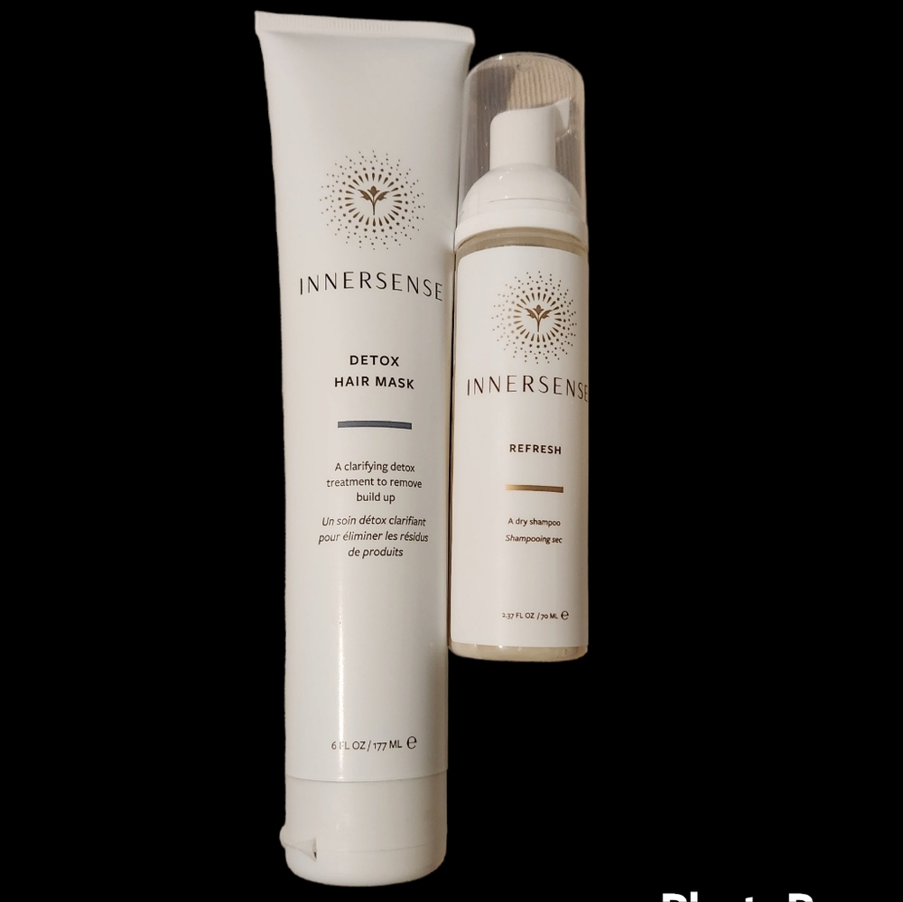 Innersense Detox Hair Mask + Refresh Dry Shampoo Full Size